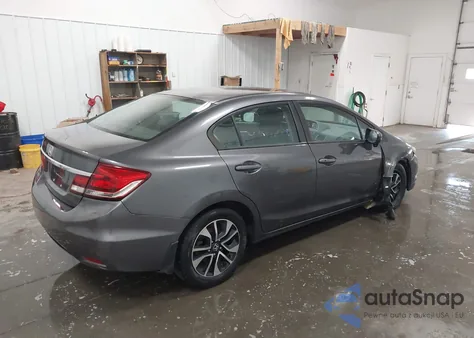 2015 Honda Civic Ex from USA, damaged, VIN 2HGFB2F83FH557939